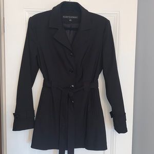 Fleet Street, Mid Length Trench Coat, Size Small